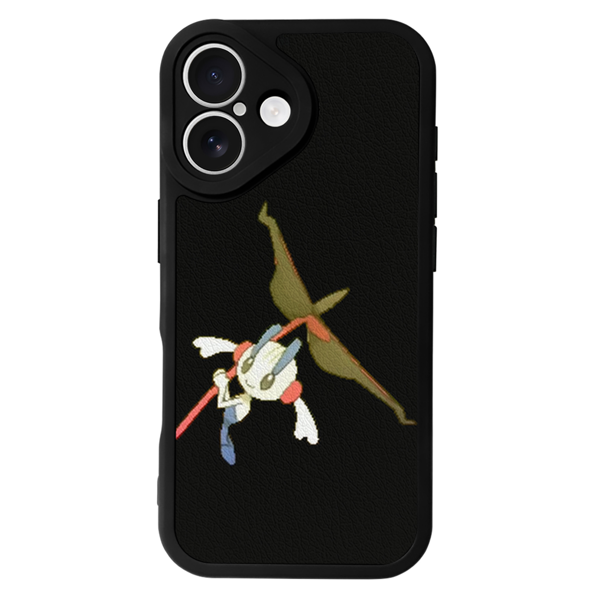 （画像用） ポケットモンスター Pokémon 【iPhone 16シリーズ対応】シリコンスマホケース（レザー調） 材質：シリコン